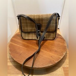 Carry Land America Straw Look Shoulder Bag